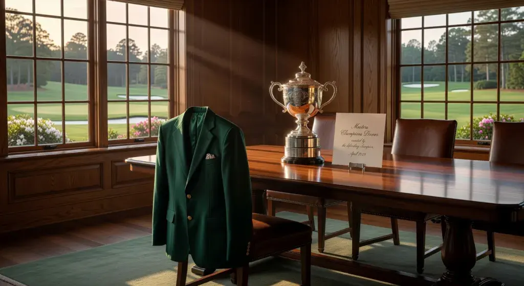 Masters Champions Dinner tradition curated annually by defending champion